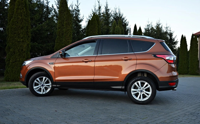 Ford Kuga cena 73900 przebieg: 86000, rok produkcji 2017 z Chodzież małe 781